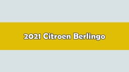 2021 Citroen Berlingo Özellikleri Açıklandı