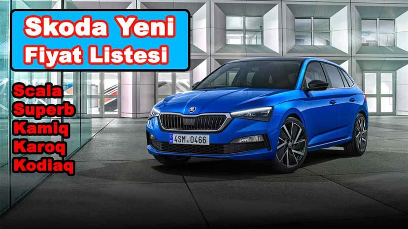 Skoda Ötv'li Yeni Fiyat Listesi