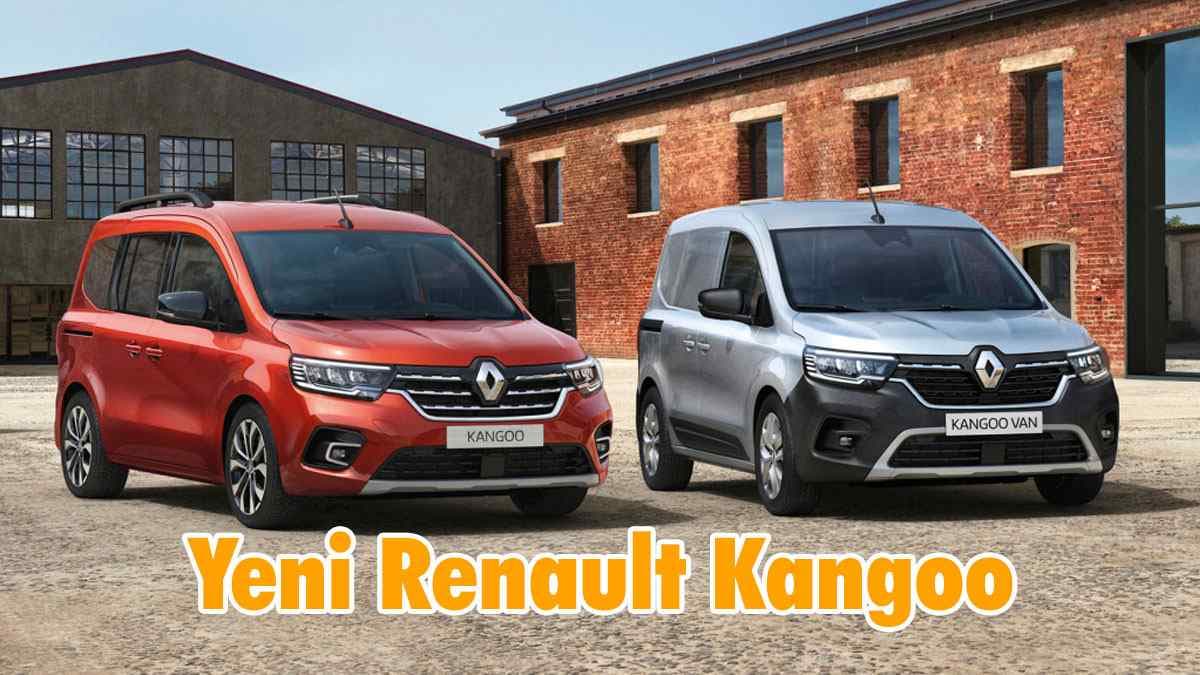 2021 Renault Kangoo Yeni Tasarımı Ortaya Çıktı