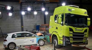 Scania Çarpışma Testi Yayınlandı