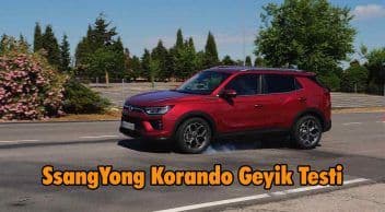 2019 Ssangyong Korando Geyik Testi Yayınlandı