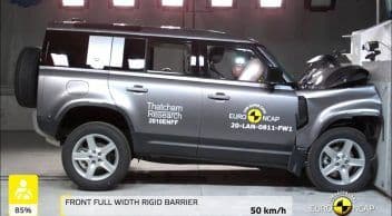 Land Rover Defender 2020 Çarpışma Testi Yayınlandı
