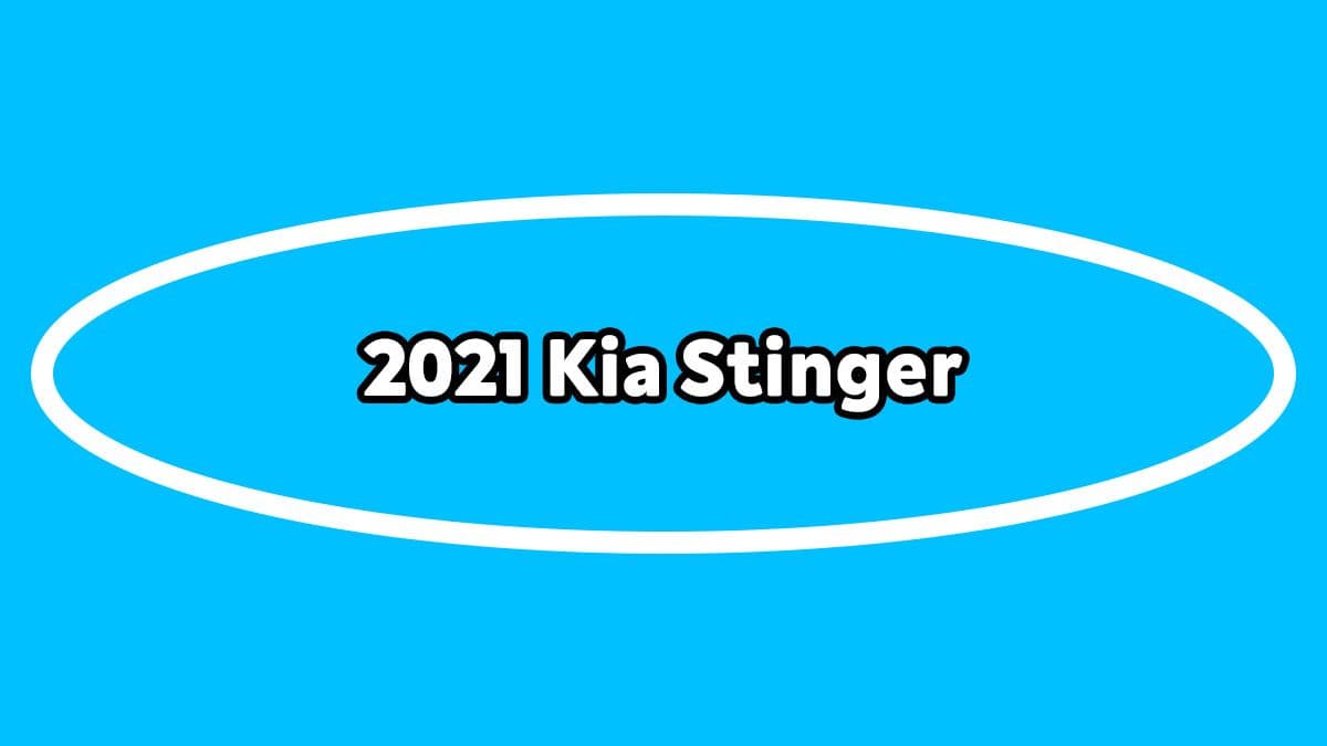 2021 Kia Stinger Fiyatları ve Teknik Özellikleri Açıklandı