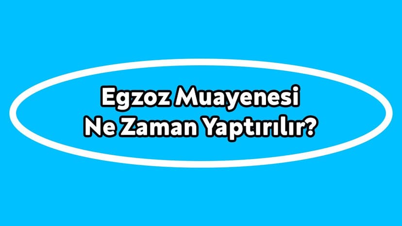 Egzoz Muayenesi ne Zaman Yaptırılır? Ücreti ne Kadar Oldu?