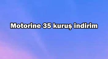 Motorine 35 Kuruş Indirim: Akaryakıt Ürünlerinde Ötv Düzenlemesi