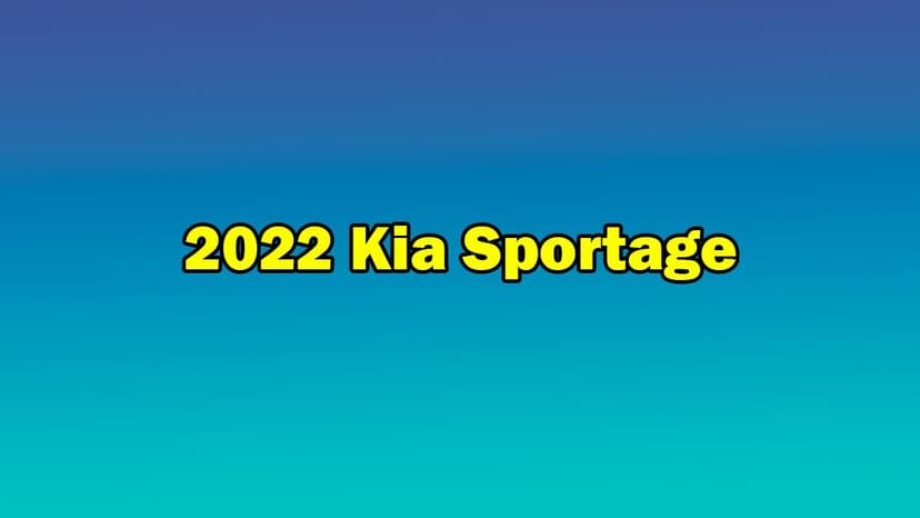 Yeni 2022 Kia Sportage Tanıtıldı