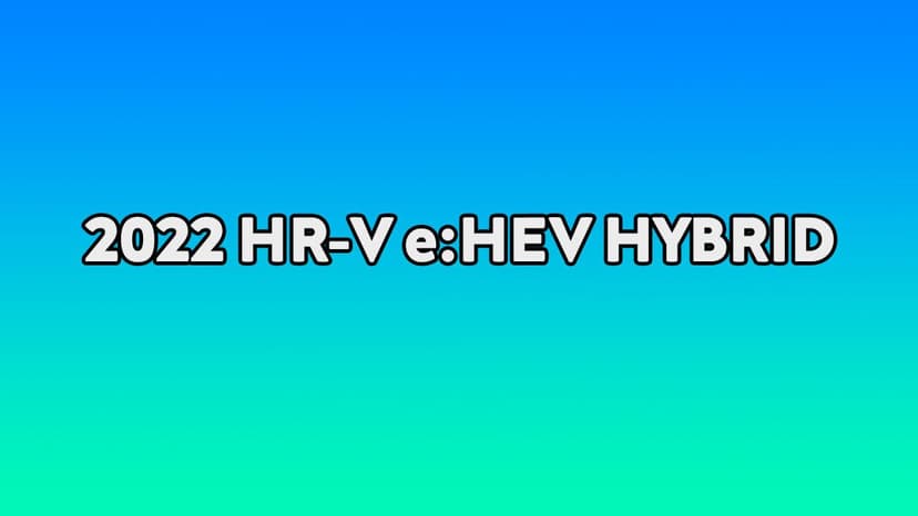2022 Honda Hr-V E:hev Hybrid Özellikleri