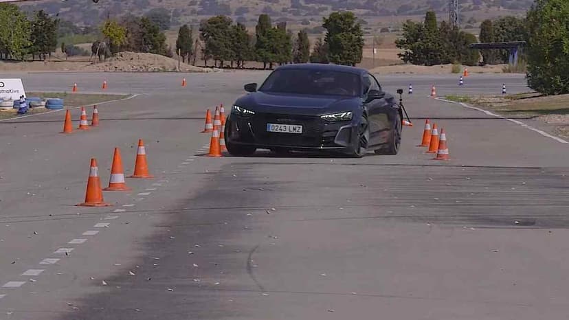 2021 Audi Rs E-Tron Gt Geyik Testi Yayınlandı
