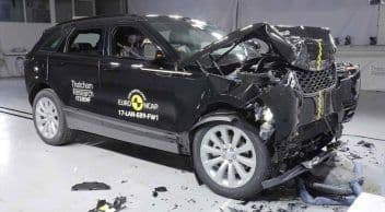 Range Rover Velar Çarpışma Testi Sonuçları