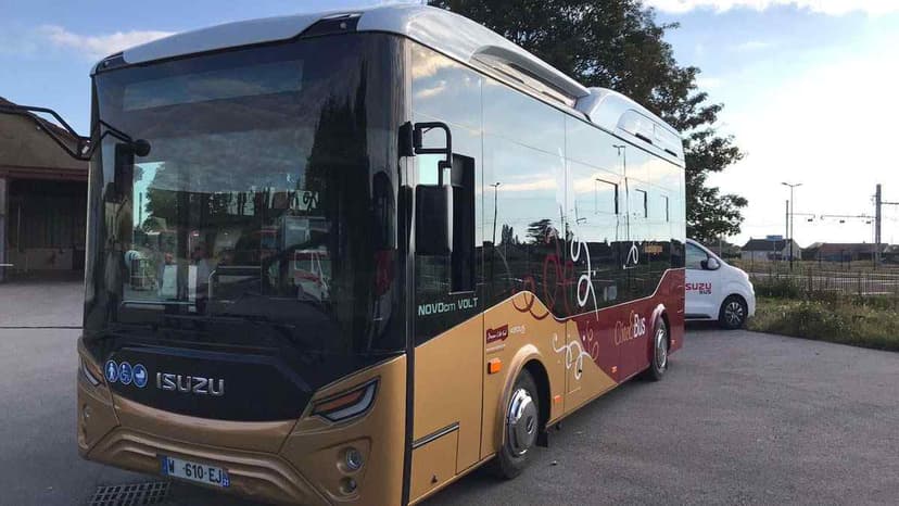 Anadolu Isuzu, Elektrikli Novociti Volt'un İlk Teslimatını Fransa'ya Gerçekleştirdi