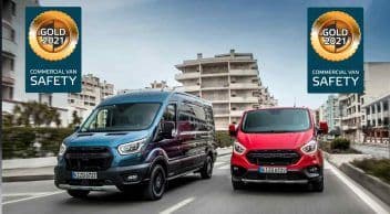 Ford Transit Custom’a Euro Ncap’den Altın Ödül