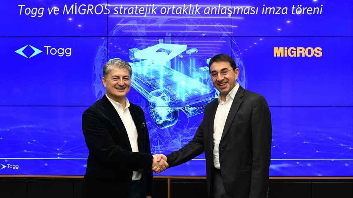 Togg ve Migros’tan Benzersiz Kullanıcı Deneyimi İçin İş Birliği