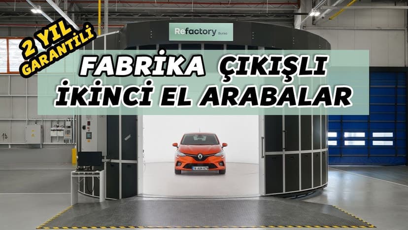 Fabrika Çıkışlı Yenilenmiş İkinci El Arabalar!