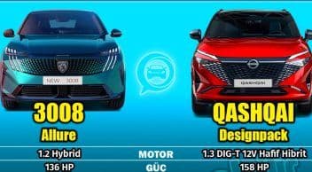 Yeni Peugeot 3008 Ve Yeni Nissan Qashqai: Hangi Suv’u Tercih Edersiniz?