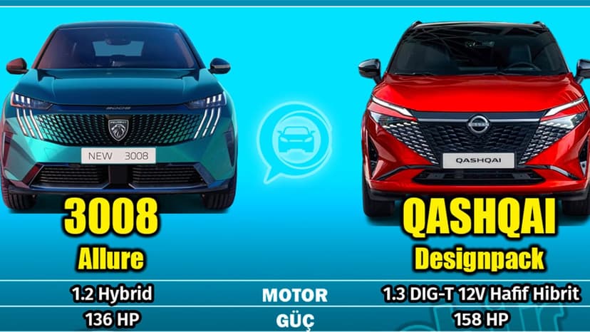 Yeni Peugeot 3008 Ve Yeni Nissan Qashqai: Hangi Suv'u Tercih Edersiniz?
