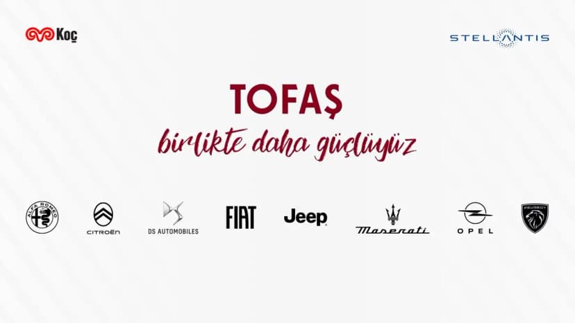 Tofaş'ta Üst Yönetimde Yeni Dönem: Stellantis Markaları İçin Yeni Yapılanma!
