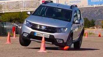 2017 Dacia Sandero Stepway Geyik Testi