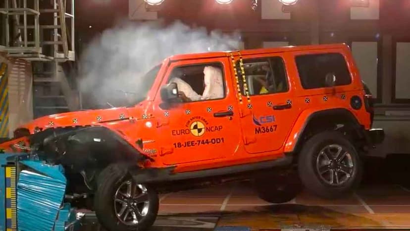 2018 Jeep Wrangler Çarpışma Testi