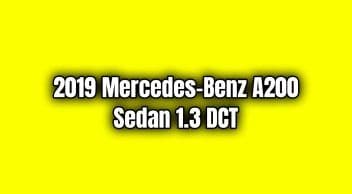 2019 Mercedes-Benz A200 Sedan