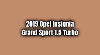 2019 Opel Insignia Grand Sport 1.5 Turbo Özellikleri