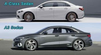 Mercedes-Benz A200 Sedan ve Audi 35 Tfsi Sedan