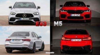 Yeni Bmw M5 ve Mercedes-Amg E63 Karşılaştırması