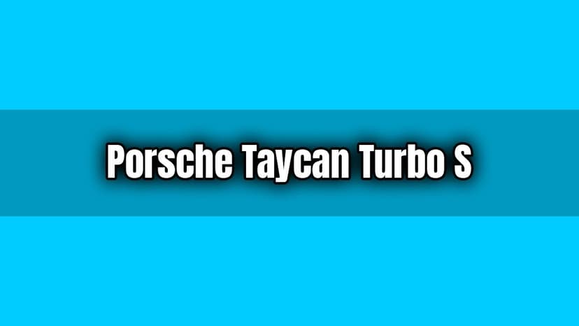 Porsche Taycan Turbo S 2020 Özellikleri ve Geyik Testi