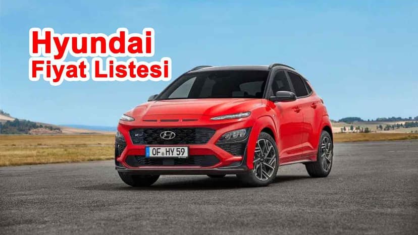 Hyundai Fiyat Listesi Eylül