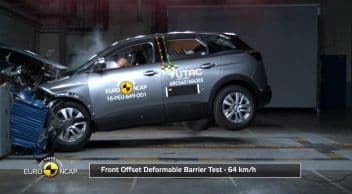 2016 Peugeot 3008 Çarpışma Testi Yayınlandı