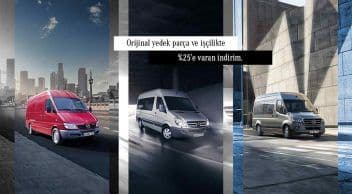 Mercedes-Benz Hafif Ticarilere Özel Servis Kampanyası