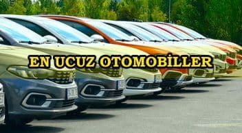En Ucuz Otomobiller Hangileri? Fiyatı 300 Bin Tl’nin Altında Olan Tüm Otomobil Modelleri