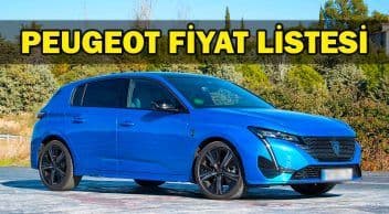 Aralık 2022 Peugeot Fiyat Listesi Açıklandı