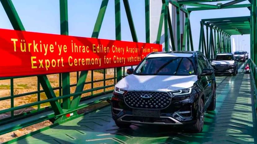 Chery Modelleri Türkiye Yolunda! İlk Sevkiyatı Gerçekleşti