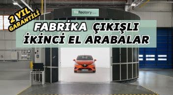 Fabrika Çıkışlı Yenilenmiş İkinci El Arabalar!