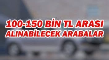Video: 100-150 Bin Tl Arası Alınabilecek İkinci El Arabalar