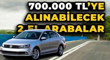 Video: 700 Bin Tl’ye Alınabilecek İkinci El Arabalar!