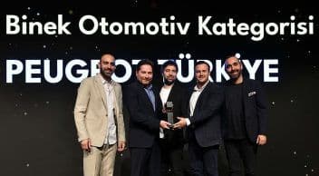 Peugeot Türkiye, 2023 Binek Otomobil Markası Ödülünü Kazandı