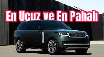 En Ucuz ve En Pahalı Land Rover Modelinin Fiyatı: Land Rover 2023 Fiyat Listesi