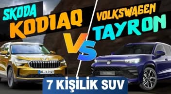 Skoda Kodiaq Sportline ve Volkswagen Tayron R-Line Karşılaştırması