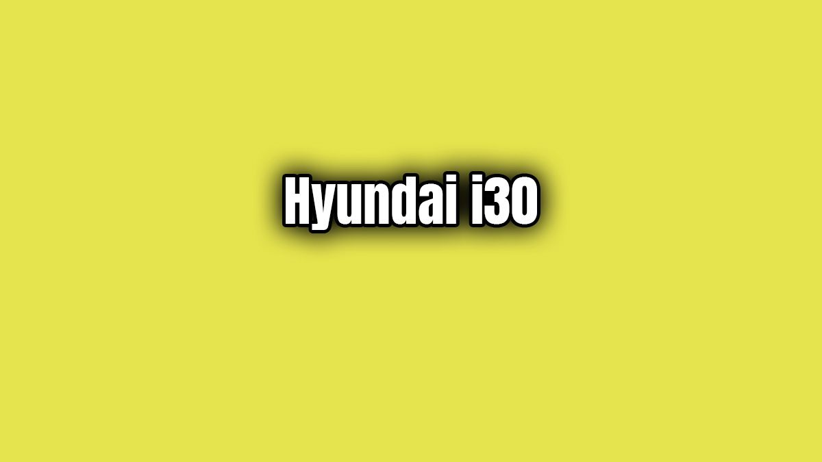 Makyajlı Hyundai I30 İlk Fotoğrafları Paylaşıldı