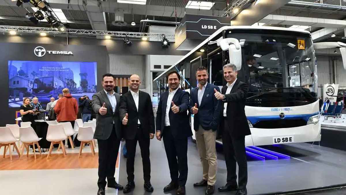 Temsa'dan Avrupa'nın İlk Elektrikli Şehirler Arası Otobüsü