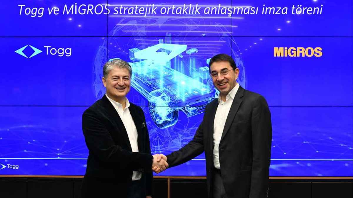 Togg ve Migros'tan Benzersiz Kullanıcı Deneyimi İçin İş Birliği