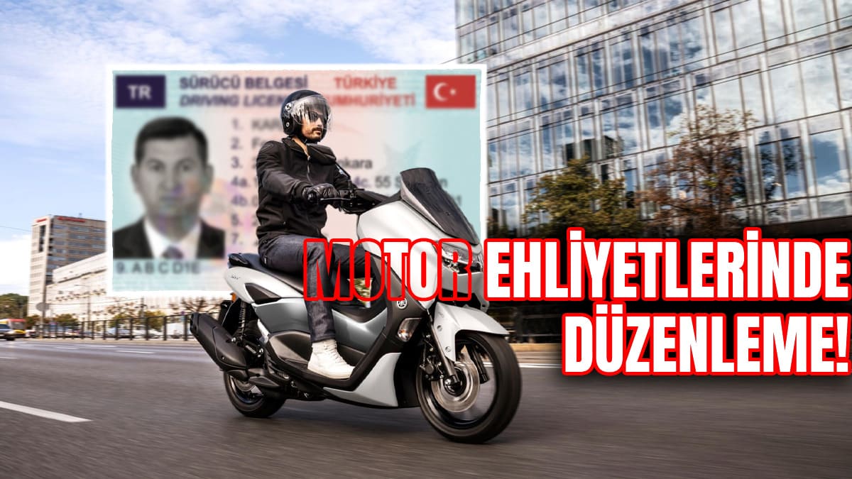 Motor Ehliyetlerinde Yeni Düzenleme! Otomobil Ehliyeti ile 125 Cc'ye Kadar Motosikletler Kullanılabilecek