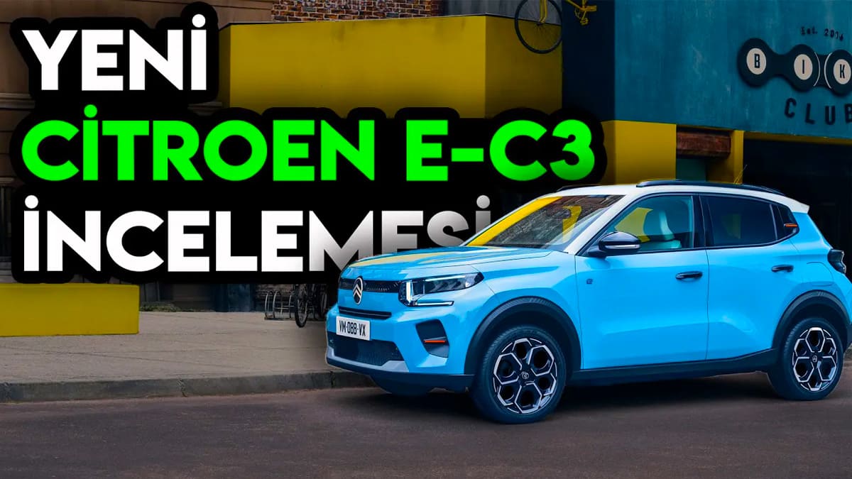 Yeni 2024 Citroen E-C3: Uygun Fiyatlı Elektrikli Otomobil
