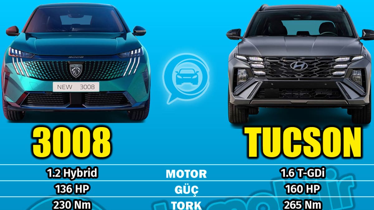Yeni Peugeot 3008 ve Hyundai Tucson: Hangi Suv'u Tercih Edersiniz?