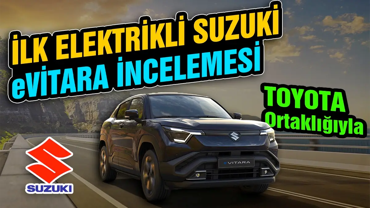 Suzuki Evitara: İlk Elektrikli Suzuki Suv Modeli