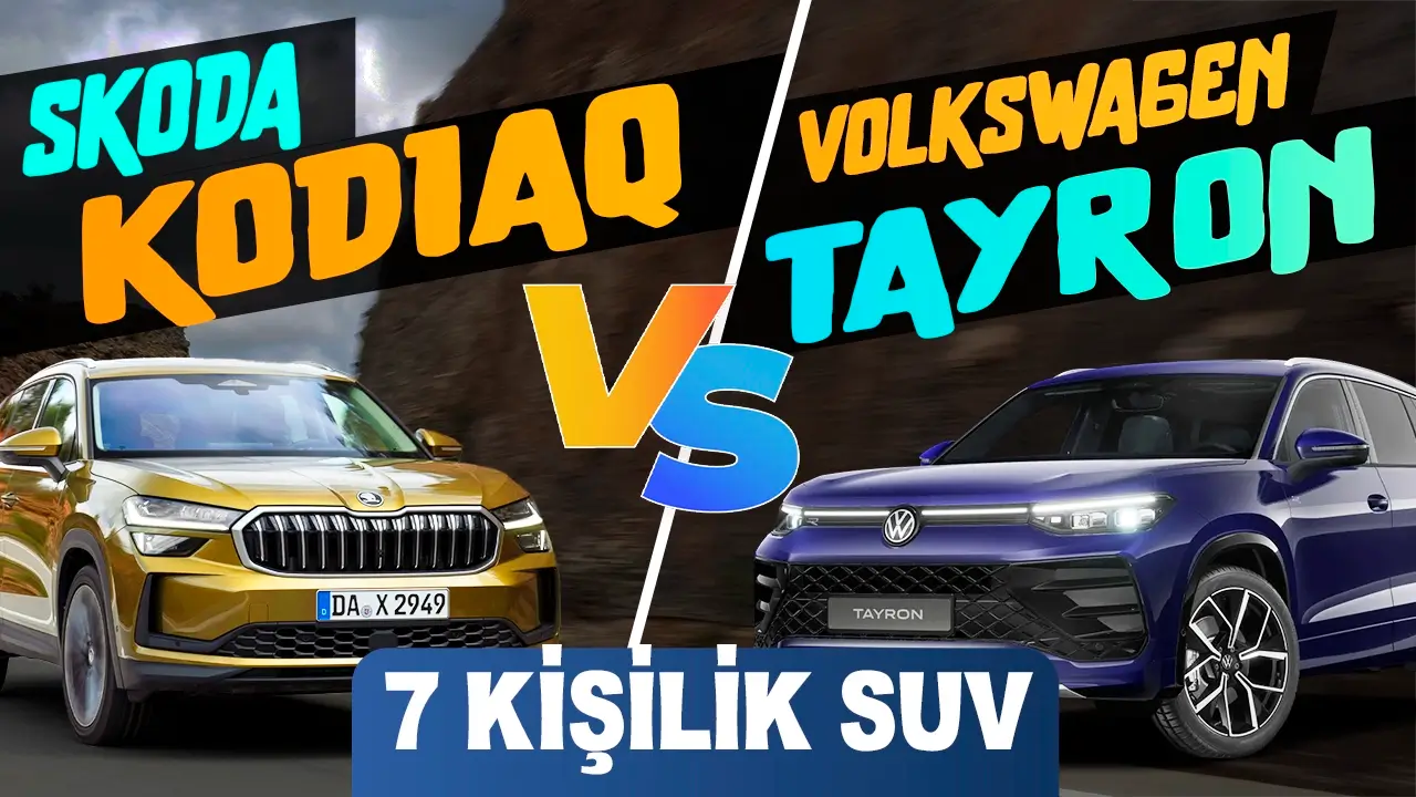 Skoda Kodiaq Sportline ve Volkswagen Tayron R-Line Karşılaştırması