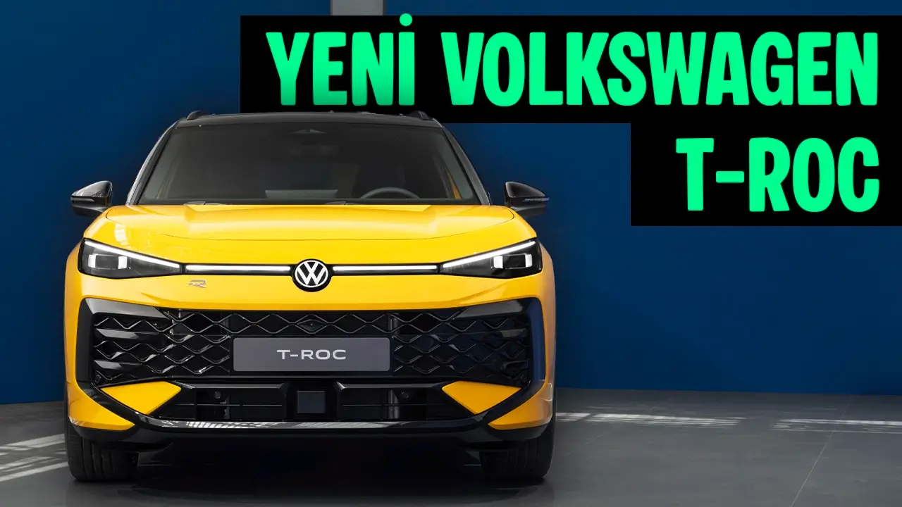 Yeni Vw T-Roc Tanıtıldı! Neler Değişmiş?